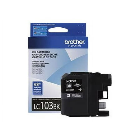 UPC: 0012502633440 | Brother Genuine High Yield Black Printer Ink Cartrdige LC103BKS