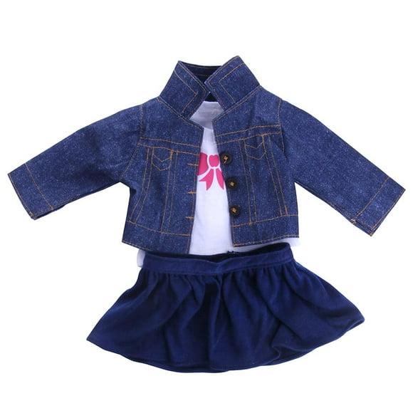 Doll Fashion Dress Outfit - For 18 Inch Dolls Clothing