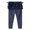 Navy, variant on Ruyang Baby Solid Color Leggings Toddlers Little Girls Gymnastics Pants Yoga Dance Workout Tight Pants with Flower Trim