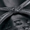 thumbnail image 3 of Collections Etc Woven Textured Padded Insoles Slip-On Loafers, 3 of 3