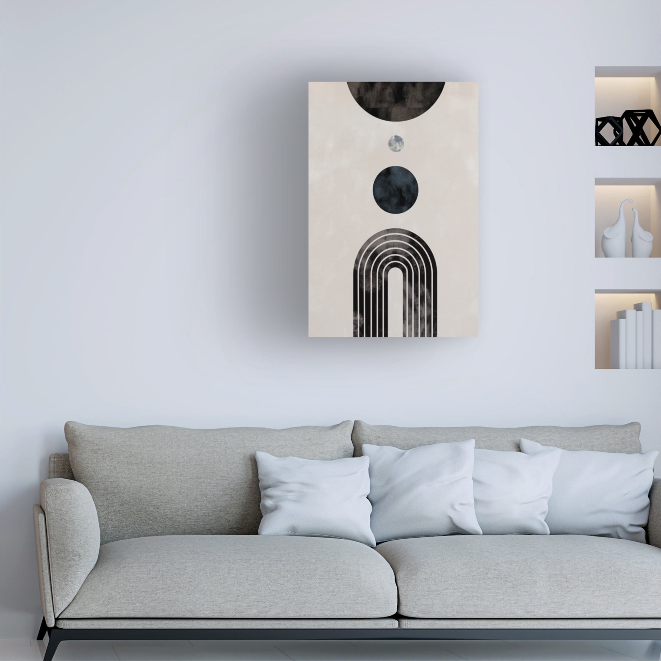 Trademark Fine Art Pictufy Studio Arch Row 001 Canvas Wall Art