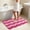 Pink-PK, variant on MMJ Bathroom Rugs Wave Pattern Bath Mat 15.7x23.6in Soft Absorbent Non Slip Shower Floor Rug