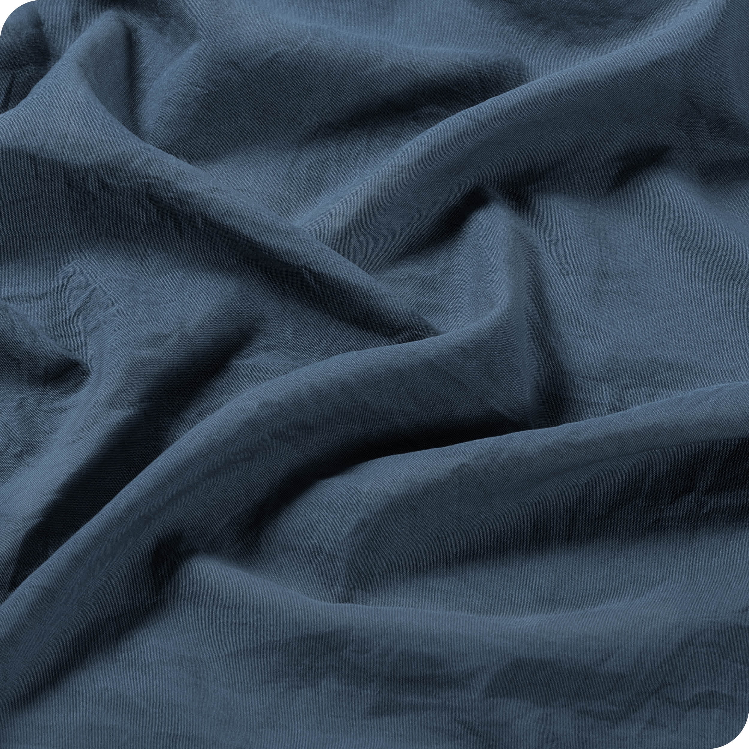 Bare Home Sandwashed Microfiber Duvet Cover & Sham Set, Twin/Twin XL, Bering Sea, 2-Pieces