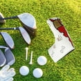 thumbnail image 1 of Golf Mallet Putter Head Cover PU Putter Headcover Durable Protection Guard Straight White, 1 of 10