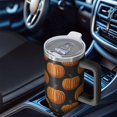 thumbnail image 6 of Halloween Modern 40oz Tumbler– Stainless Steel Insulated Tumbler with Handle and Straw, Large Capacity Travel Cup for Hot & Cold Drinks, 6 of 7
