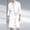 White, variant on Bcfgryg Mens Lightweight Spa Soft Knee Length Bathrobe With Pockets Men’s Sleepwear