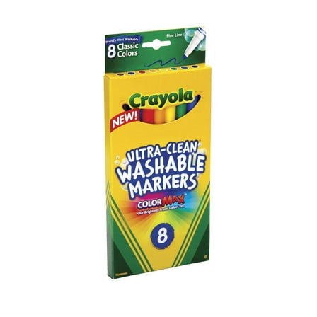 Crayola Marker Crayola Washable Fine Classic Set Of 8