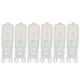 thumbnail image 1 of Bombilla G9 G9 Regulable Protección Para Los Ojos Ahorro De Energía 5W 22 LED Bombillas Pequeñas Para Lámpara De Techo Lámpara De Escritorio 6 Piezas, 1 of 7