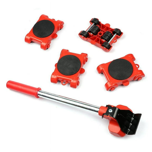 5Pcs Furniture Mover for Home Shop Lifting Moving Heavy Duty Remover Lifter Sliders Kit Hand Transport Tools
