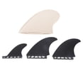 thumbnail image 2 of PaddleBoard Fin, Seamless Fit Stable Honeycomb Fiberglass PaddleBoard Replacement Fin  for Surfing, 2 of 7