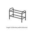 thumbnail image 2 of simhoa Expandable Shoe Rack Storage Shelf Display Stand for Entryway Bedroom Garage 2 Tier, 2 of 8