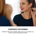 thumbnail image 3 of 1 Pair Funny Scissors Earring Women Eardrop Lady Creative Ear Jewelry (Silver), 3 of 3
