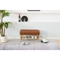 thumbnail image 4 of Modern Entryway Bench / Easy to Assemble and 300 LB Capacity, 4 of 6
