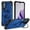 Blue, variant on TECH CIRCLE for Galaxy A16 5G (SM-A166) Hard Phone Case 6.7" 2024, Plastic Shell Protective Magnetic Back Cover with Kickstand, Compatible with MagSafe Accessories, Lightweight Sturdy Case, Purple