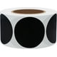 thumbnail image 2 of Etiquetas redondas, negro, 500 etiquetas adhesivas por rollo (negro), 2 of 4