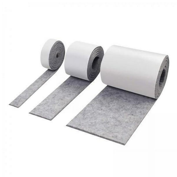 Paquete de 3x 3 Almohadillas de Fieltro Gruesas para Muebles en Pisos de Madera, Por Ejemplo, Patas de Mesa, Sillas, Camas, Posavasos Y Tapetes para M 3 piezas