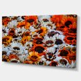 thumbnail image 2 of Tournesols Colorés dans le Jardin - Impression d'Art Floral sur Toile, 2 of 3