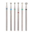 thumbnail image 1 of Brocas Para Decoración De Uñas De Acero Inoxidable, Accesorios Para Taladro De Uñas, Herramienta De Manicura Jg #3 6 Uds Cateissary CE002287-00, 1 of 7