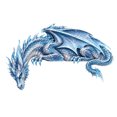 thumbnail image 2 of Rysoverian Gothic Door Corner Decor, Resin Dragon Skeleton Wall Hanging Ornament for Door Frame Shelf and Home Decoration, 2 of 5
