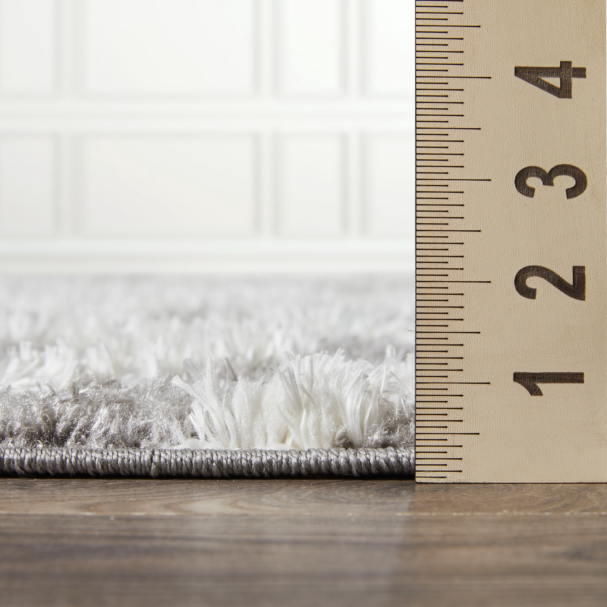 Loomaknoti Vemoa Adeta 3' x 5' Gray Geometric Polyester Indoor Accent Rug