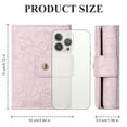 thumbnail image 3 of SENDEFN Wallets for Women Trifold Ladies Wallet Credit Card Holder Coin Pocket with ID Window, 3 of 8
