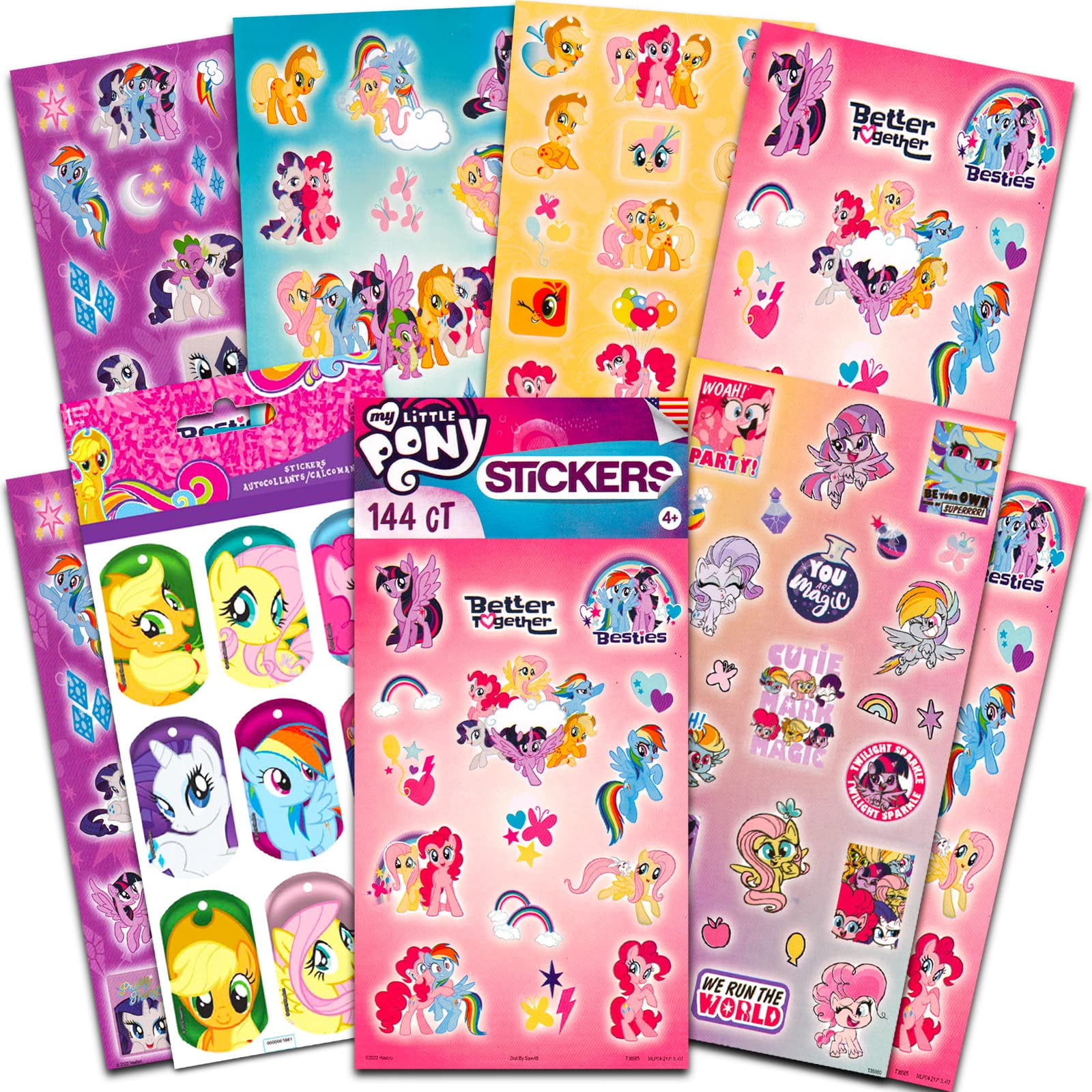 My Little Pony Stickers for Girls Bundle 175+ My Little Pony Party