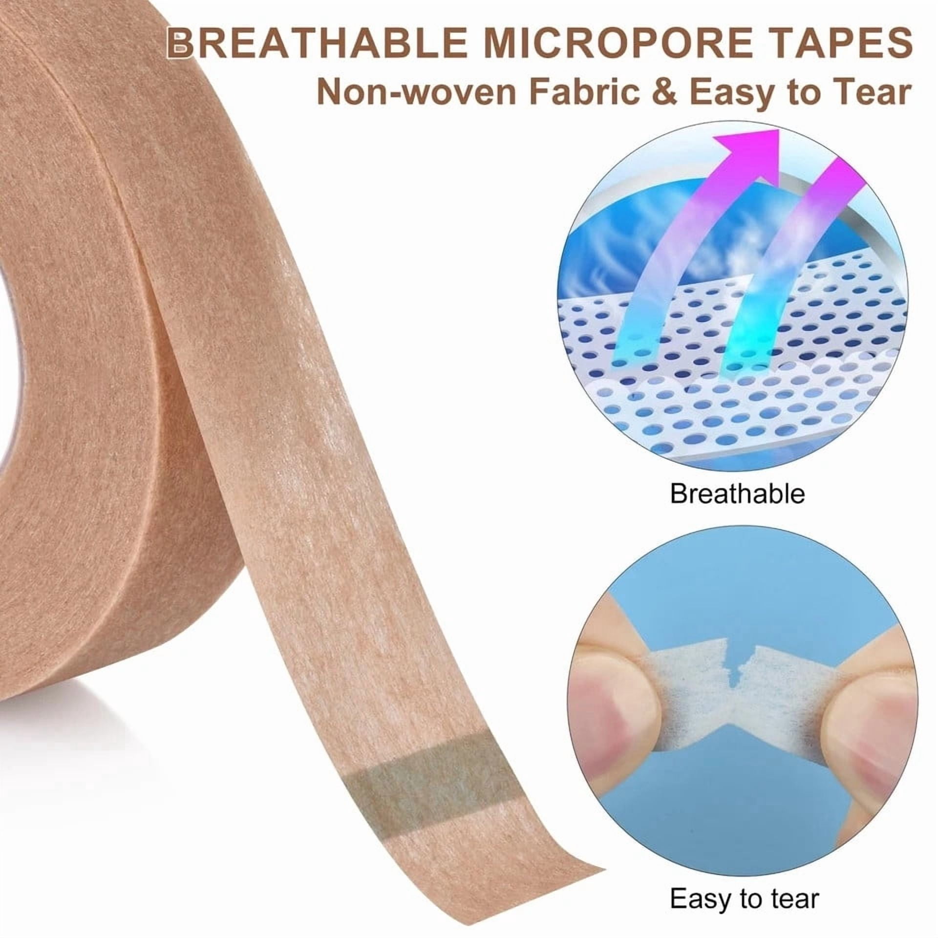 8 Rolls Nose Tape for Rhinoplasty Shaping, Micropore Tape, Paper Tape Medical...