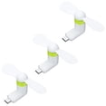 thumbnail image 1 of Ventilador USB-C BlitzWhite 3Pzas Blanco 5W Silicón+Plástico Ventilador USB-C., 1 of 1