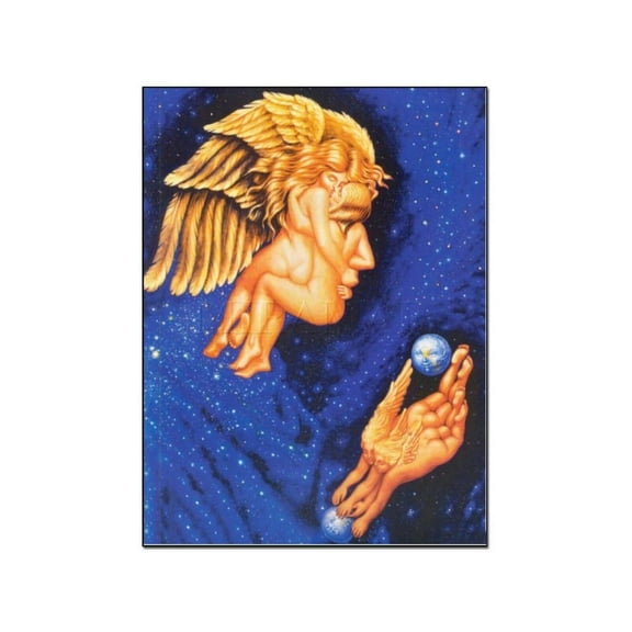 Octavio Ocampo Art Poster Celestial Abstract Surrealism Oil Painting Wall Decor Canvas Painting Posters And Prints Wall Art Pictures for Living Room Bedroom Decor