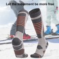 thumbnail image 4 of sunsanly Winter Ski Socks Knee High Warm Thermal Socks Cold Weather Snowboard Cotton Sock for Outdoor Skiing Cycling, 4 of 7