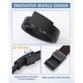 thumbnail image 4 of AWAYTR Ratchet Leather Belt for Men - Genuine Leather Black and Brown Belt for Dress Casual Pants, 4 of 8