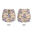 thumbnail image 4 of Disketp Snake Print Women's Shorts Workout Shorts for Athletic Gym Running Shorts with Phone Pockets X-Large, 4 of 8
