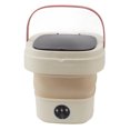 thumbnail image 1 of Portable Washing Machine, 6L Mini Portable Bucket Washer Foldable Washing Machine With Soft Spin Dry & Drainage Pipe Automatic Mini Clothes Washer For Underwear Apartment RV Travel, 1 of 8