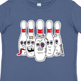 thumbnail image 4 of Inktastic Beat Up Bowling Pins Boys or Girls Toddler T-Shirt, 4 of 5