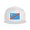 White, variant on Flat Bill Snapback Hats for Men Women Congo Flag Hip Hop Style Plain Baseball Cap Pink
