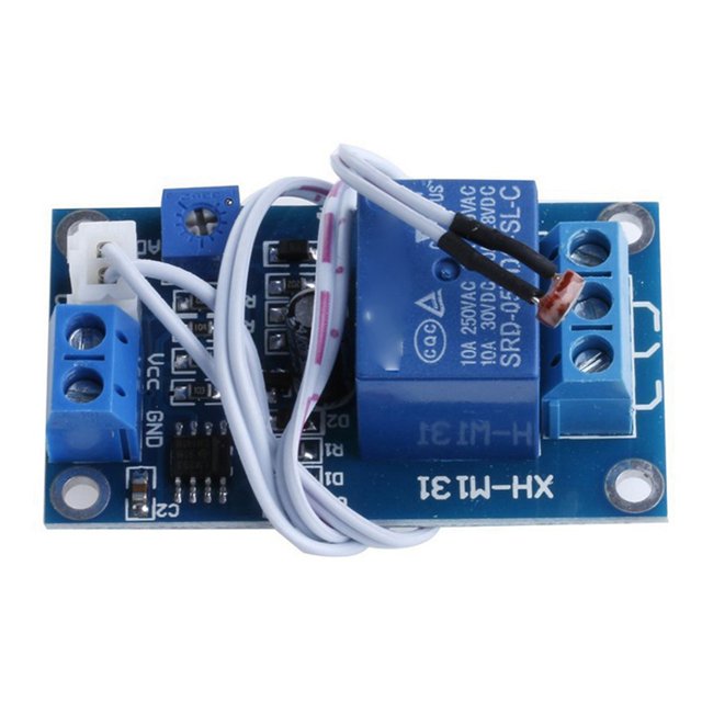 3X 12V Interrupteur de Commande de Lumière Photorésistance Module de Détection Capteur de Détection XH-M131