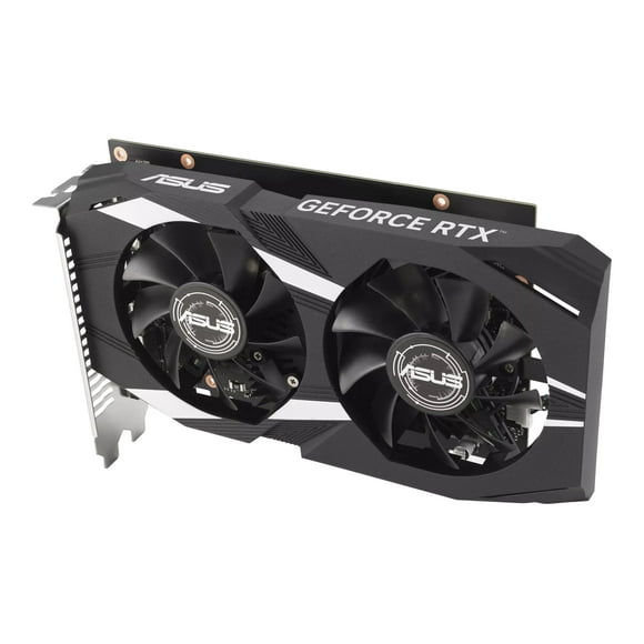 ASUS Dual GeForce RTX 3050 6GB - OC Edition - graphics card - GF RTX 3050 - 6 GB GDDR6 - PCIe 4.0 - DVI, HDMI, DisplayPort