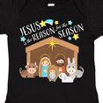 thumbnail image 4 of Inktastic Jesus is the Reason for the Season Christmas Nativity Boys or Girls Baby Bodysuit, 4 of 5