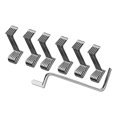 thumbnail image 1 of Abbracc 30 Pieces Fence Tightener Tool Metal for Repair Loose Sagging Strands Barbed, 1 of 9