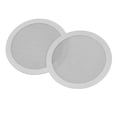 thumbnail image 1 of Filtre Réutilisable en Acier Inoxydable, Filtre à Café Réutilisable en Acier Inoxydable 2 Pcs Antirouille pour Cafetière, 1 of 8