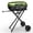 Green&Black, variant on Brand Man Portable 2-Burner Camping Propane Gas Grill, Enameled Foldable BBQ with Griddle for Outdoor Cooking, Green