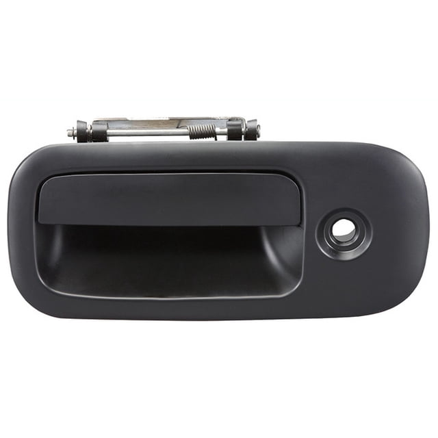 Manija Puerta Exterior HUSHAN 1500 1996 A 2009 Gmc del Izq Lisa Negra Con hoyo para llave