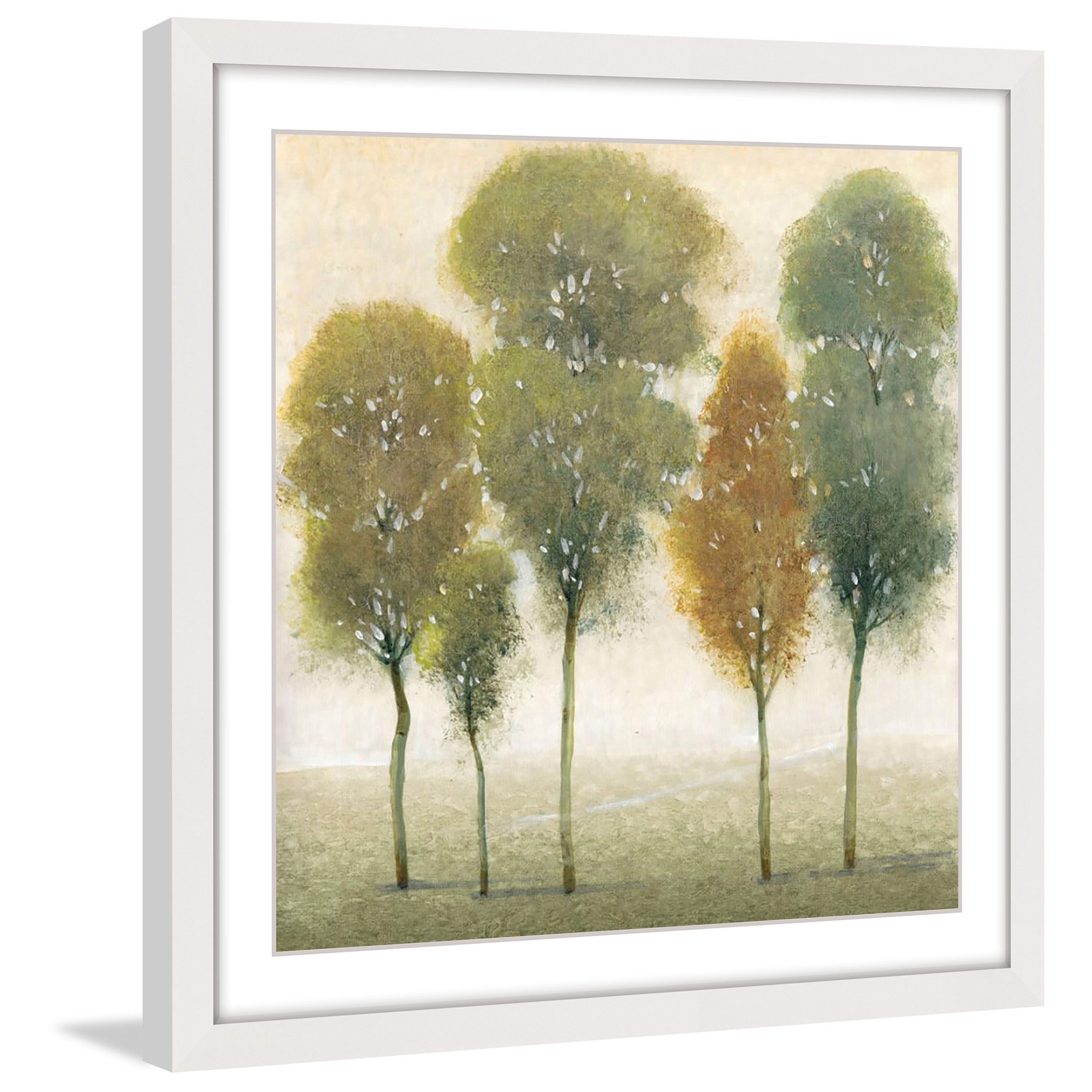 Marmont Hill "Beyond the Trees I" Framed Painting Print