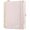 Light Pink, variant on POPRUN 2026 Daily Planner (Jan.26-Dec.26), 8.5" x 5.75" Wire-Bound Hard Cover, One Page A Day Agenda 2026 Hourly Appointment Book with Inner Pocket, 100GSM Ivory Paper - Midnight Green