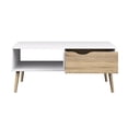 thumbnail image 3 of Mesa de Centro Alterego Oslo Roble Sonoma y Blanco, 3 of 4