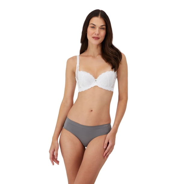 Brasier Liso - Side Smoothing Espalda en U Soporte Cómodo Playtex - Modelo 52119 - Estilo Moldeador - Color Blanco - Talla 36B