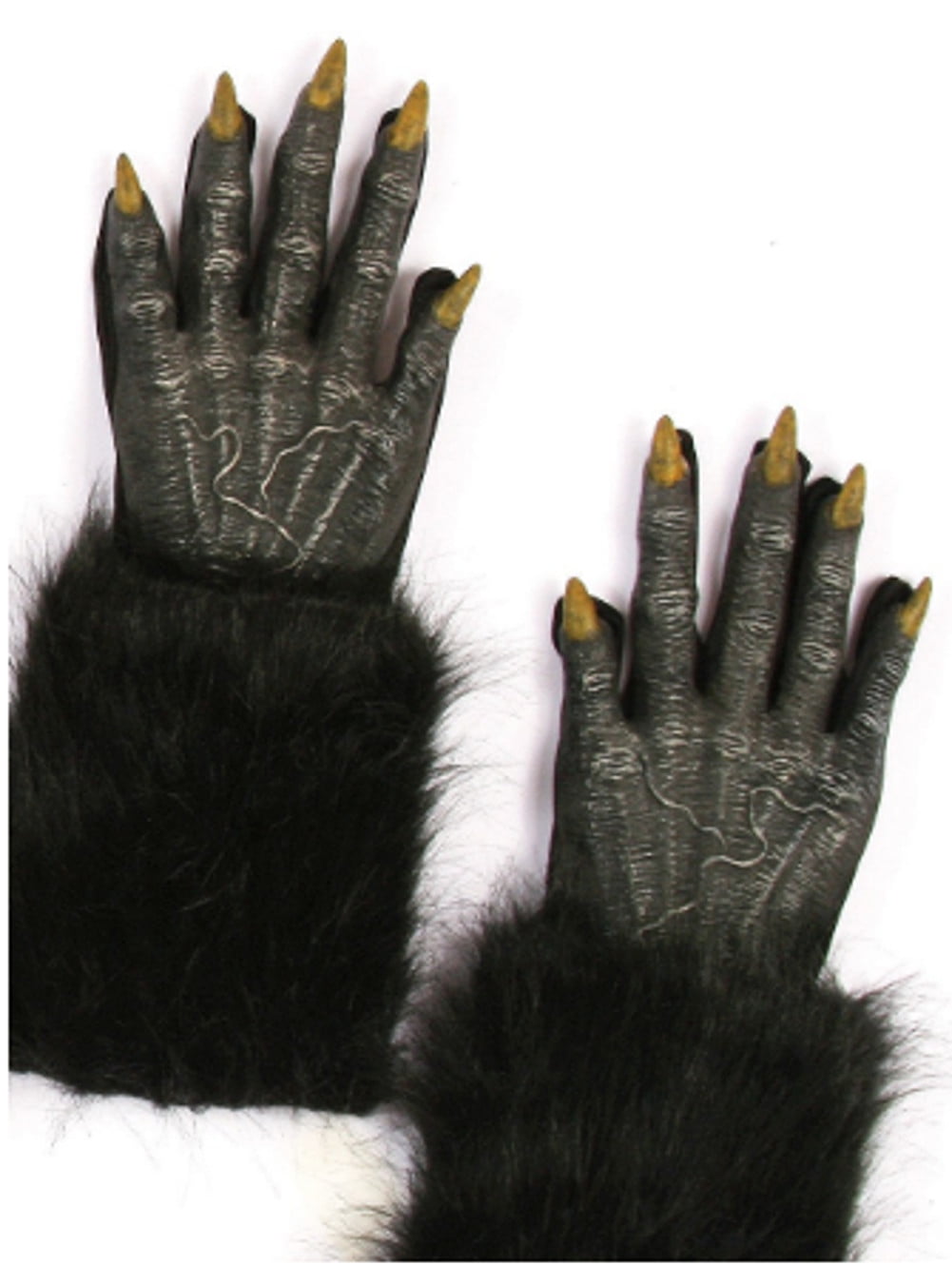 fur gloves outfit