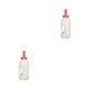 thumbnail image 4 of Botellas de plástico duraderas Methold Anti-caídas y resistente al envejecimiento Agua embotellada Multipack Protein Shaker Bottle biberón con han 1 2Conjunto, 4 of 6