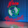 thumbnail image 2 of Glowneon Retro Record Player Neon Sign, Retro Record Led Light, Music Room Wall Art, Record Player, 2 of 5