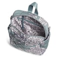 thumbnail image 4 of Vera Bradley Women's Performance Twill Convertible Small Backpack Tiger Lily Blue Oar, 4 of 6